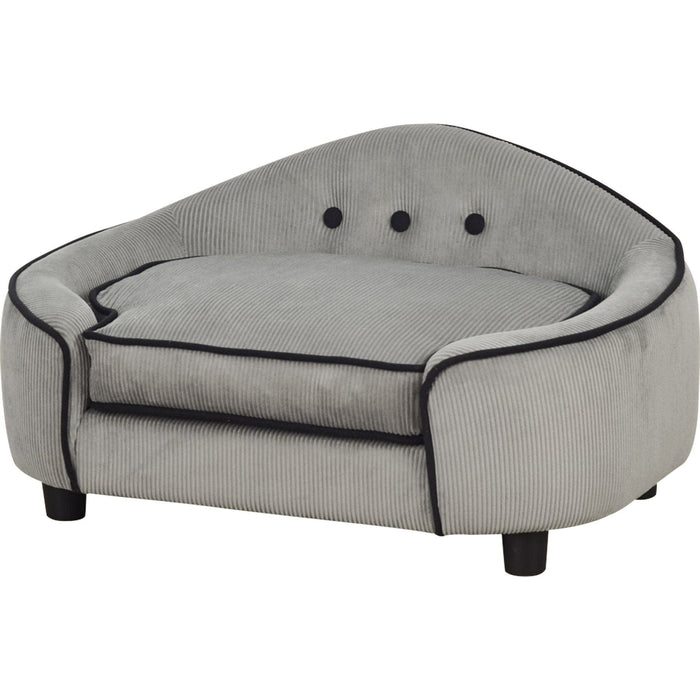 Slate Grey Petite Pet Sofa Bed – Modern Comfort - Green4Life