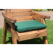 Four Seater Set Round with Green Cushions - Green4Life