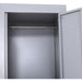 Vinsetto Locker Storage Cabinet with Shelves & Hanger Rails - Grey - Green4Life