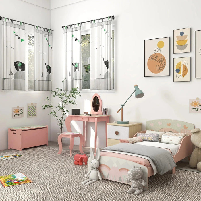 Kids pink bedroom set sales