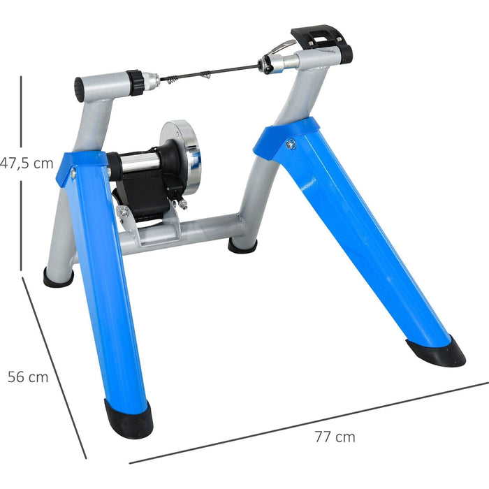 Steel 8-Level Indoor Bike Trainer Stand - Blue - Green4Life