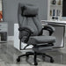 Vinsetto Office Chair with 2-Point Massage Function - Grey - Green4Life