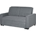 Double Sofa Bed with Adjustable Backrest - Grey - Green4Life