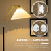 White Pleated Charm Floor Lamp - Green4Life