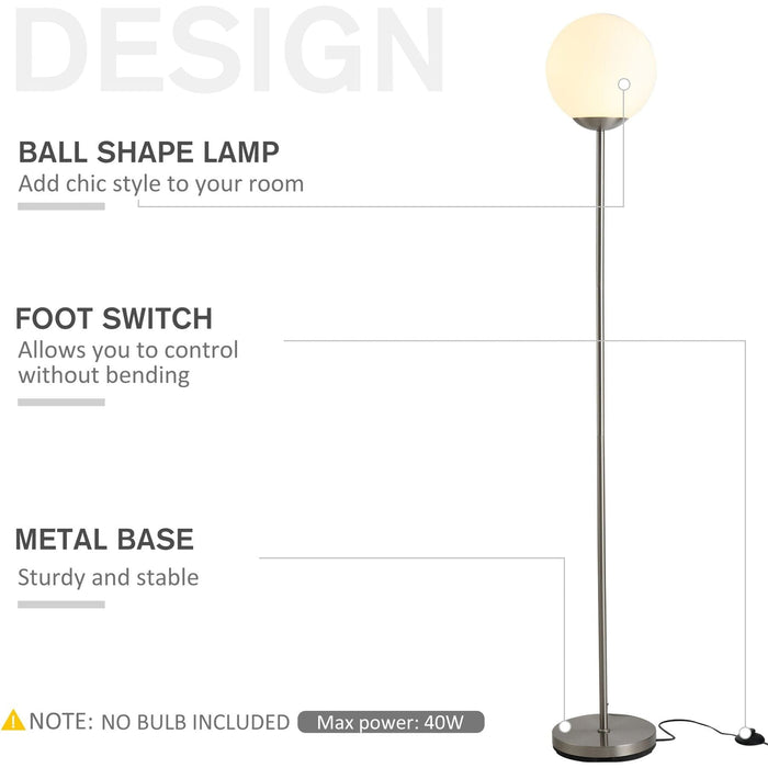 Glass Globe Floor Lamp - Green4Life