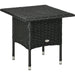 Outsunny Rattan Coffee Table - Black - Green4Life