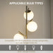 Globe Trio Floor Lamp - Silver - Green4Life