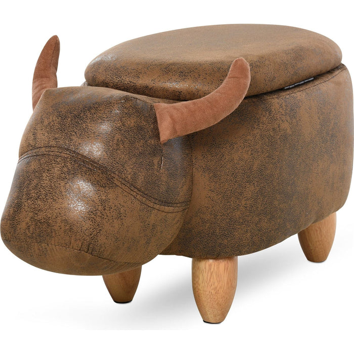 Buffalo Storage Ottoman - Brown - Green4Life