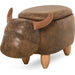 Buffalo Storage Ottoman - Brown - Green4Life