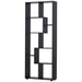 8-Tier Freestanding Bookshelf with Melamine Surface - Black - Green4Life