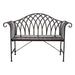 Marquise Outdoor Bench Noir - Green4Life