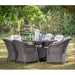 Mayfair 6 Seater Dining Set Grey (Former Fior) - Green4Life