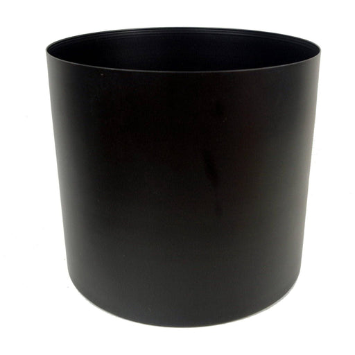Metal Planter Plant Pot Black 20 x 18cm - Green4Life
