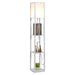 Floor Lamp with 3-Tier Shelves - White - Green4Life