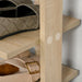 7 Tier Shoe Rack Organiser - Oak - Green4Life