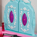 Childrens 32 Pcs Magic Light-Up Princess Dressing Table & Stool - Pink & Blue - Green4Life