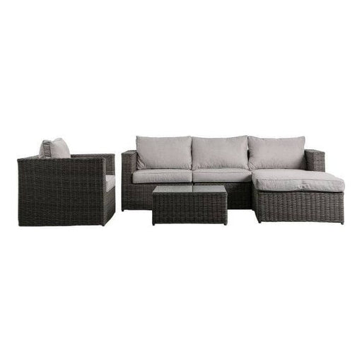 Regalia Chaise Sofa and Chair Set Grey - Green4Life