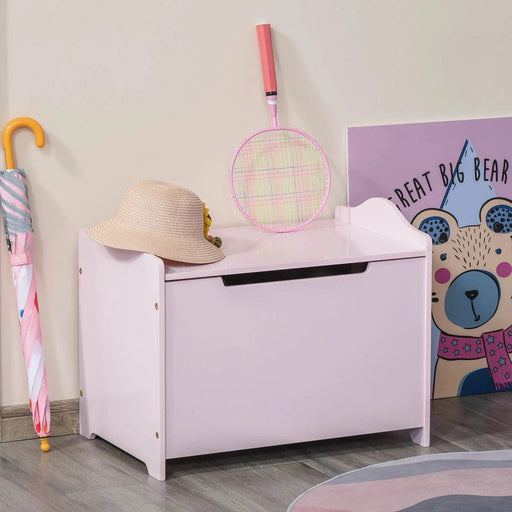 Bubblegum Pink Toy Chest for Playroom - Green4Life