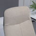 Vinsetto High Back Office Chair, Linen Fabric Upholstery & Adjustable Seat Height - Beige/Black - Green4Life