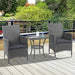 Outsunny Three-Piece Rattan Chair Set, with Cushions - Light Grey - Green4Life