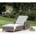 Salerno Sunlounger Grey (Former Sovera) - Green4Life