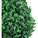 Set of 2 Potted UV Resistant Artificial Boxwood Ball Topiary Trees - 112cm - Outsunny - Green4Life