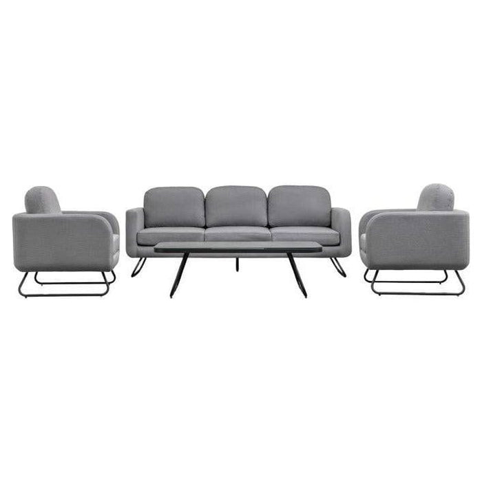 Sorrento 5 Seater Lounge Set Slate by Green4Life (Former Ancona) - Green4Life