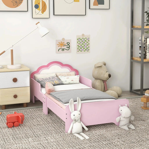 Cloud Princess Pink Toddler Bed with Dreamy Design - Green4Life