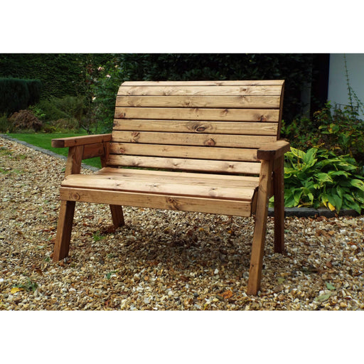 Two Seat Bench (Flat Pack) - Scandinavian Redwood - Green4Life