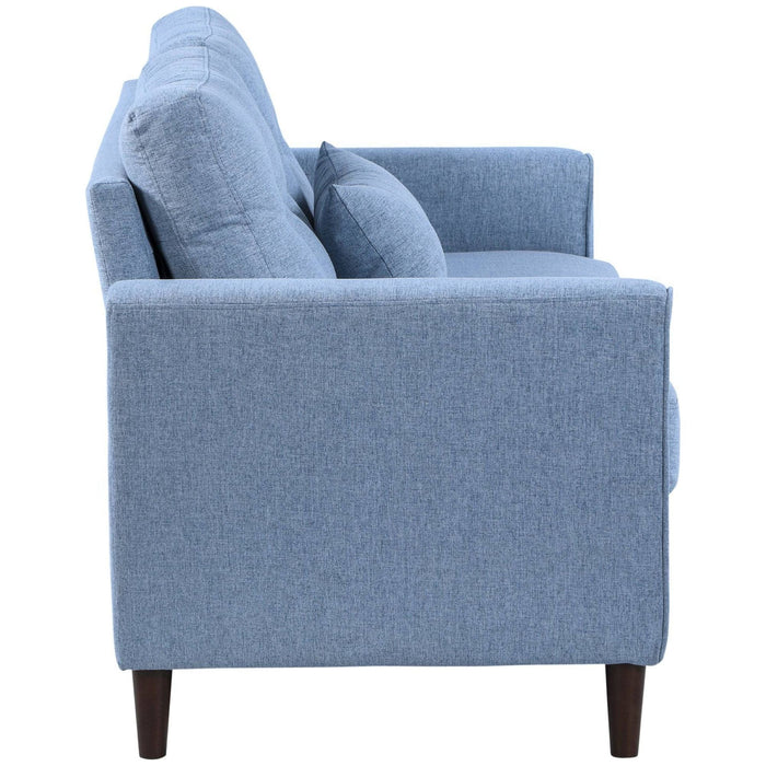 Two-Seater Sofa with Pillow - Light Blue - Green4Life