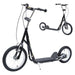 Push Scooter with Pneumatic Tyres - Black - Green4Life