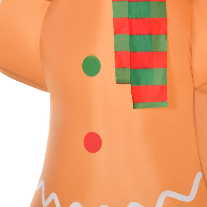 2.4m Inflatable Gingerbread Man - Green4Life