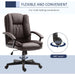 PU Leather Executive Office Chair - Brown - Green4Life