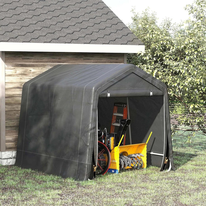 Outsunny Dark Grey Garden Storage Tent - Green4Life