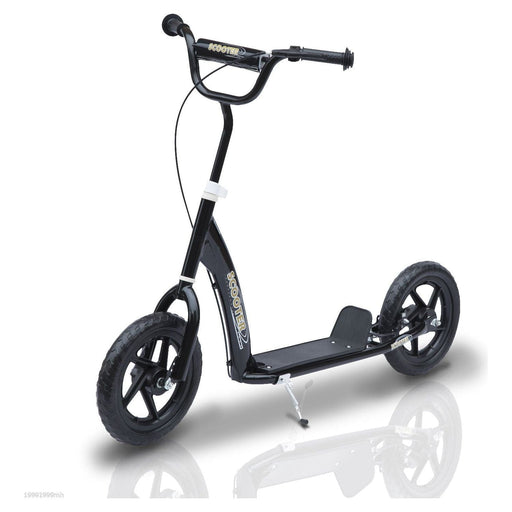 Kids Scooter with 12" Wheels - Black - Green4Life