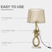 Nautical Knotted Rope Table Lamp - Green4Life