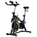 Steel Flywheel Exercise Bike - Black/Yellow - Green4Life