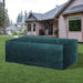 235L x 190W x 90H (cm) Outsunny Watrproof and UV Resistant Furniture Cover for Large Outdoor Furniture Sets - Dark Green - Green4Life