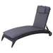 Sun Lounger Chair Cushion Replacement  - Grey - Green4Life