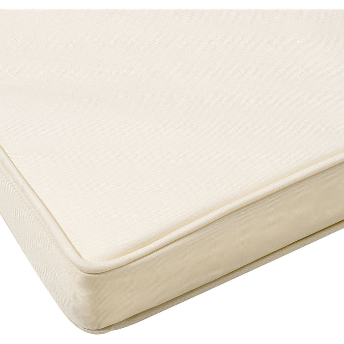 Set of 2 Replacement Garden Chair Cushions with Ties, 45L x 45W cm - Cream White - Green4Life