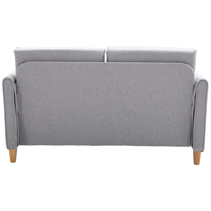 HOMCOM Two-Seater Sofa - Grey - Green4Life